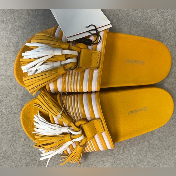 Rodebjer Shoes - Rodebjer Gaby Slide w/ removable tassles-BNWT